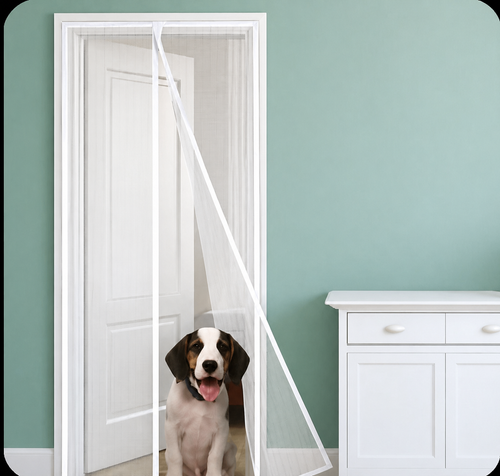 Hands-Free Magnetic Screen Door